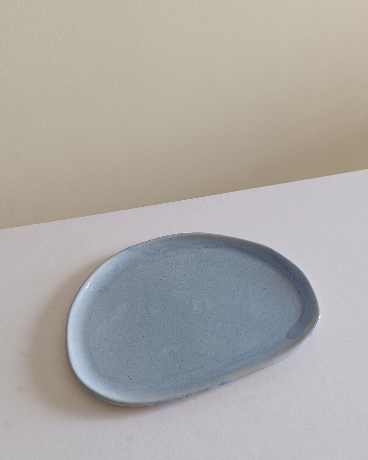 Small Plate in Plumbago