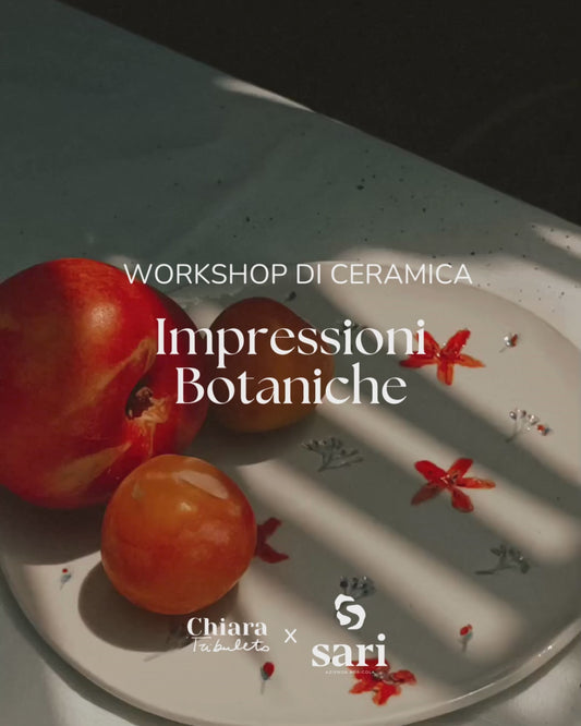 Workshop con Sari - Ceramica con Impressioni Botaniche